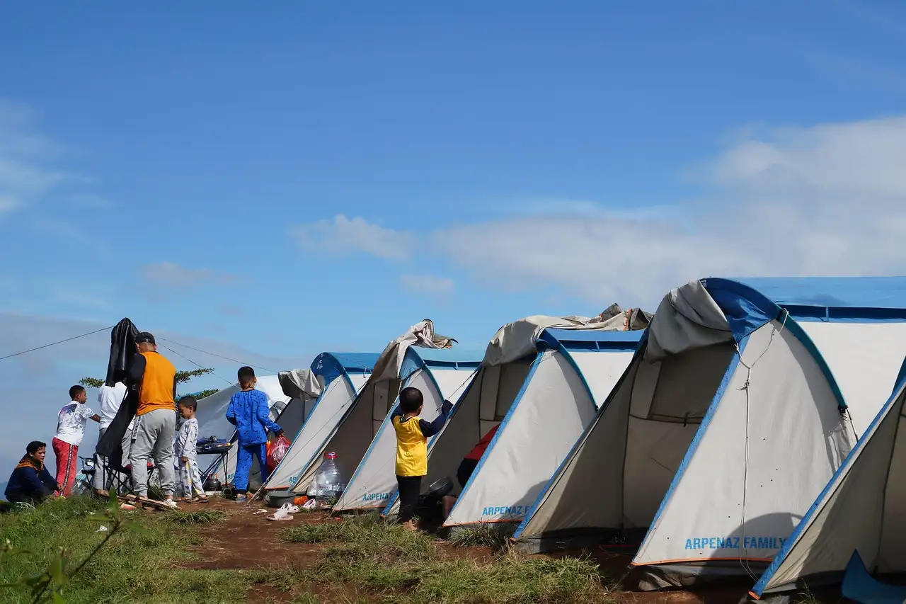 Tijdelijk wonen op camping